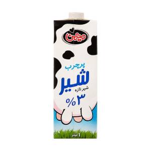 شیر پرچرب 1 لیتری میهن